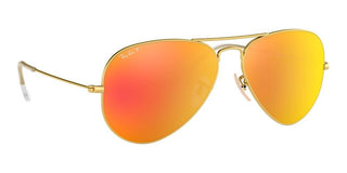 Ray-Ban AVIATOR LARGE METAL RB 3025 unisex Gold Pilot Sunglasses