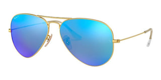 Ray-Ban AVIATOR LARGE METAL RB 3025 unisex Gold Pilot Sunglasses