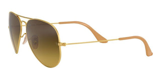 Ray-Ban AVIATOR LARGE METAL RB 3025 unisex Gold Pilot Sunglasses