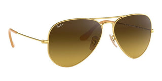 Ray-Ban AVIATOR LARGE METAL RB 3025 unisex Gold Pilot Sunglasses