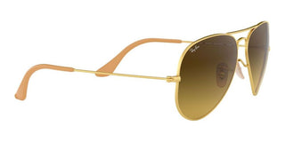 Ray-Ban AVIATOR LARGE METAL RB 3025 unisex Gold Pilot Sunglasses