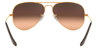 Ray-Ban AVIATOR LARGE METAL RB 3025 unisex Rose gold Pilot Sunglasses