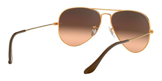 Ray-Ban AVIATOR LARGE METAL RB 3025 unisex Rose gold Pilot Sunglasses