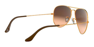 Ray-Ban AVIATOR LARGE METAL RB 3025 unisex Rose gold Pilot Sunglasses