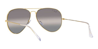 Ray-Ban AVIATOR LARGE METAL RB 3025 CHROMANCE unisex Gold Pilot Sunglasses
