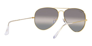 Ray-Ban AVIATOR LARGE METAL RB 3025 CHROMANCE unisex Gold Pilot Sunglasses