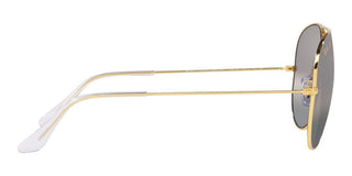 Ray-Ban AVIATOR LARGE METAL RB 3025 CHROMANCE unisex Gold Pilot Sunglasses
