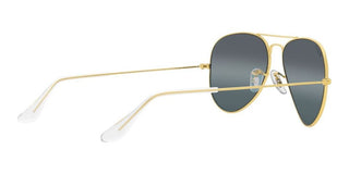 Ray-Ban AVIATOR LARGE METAL RB 3025 CHROMANCE unisex Gold Pilot Sunglasses