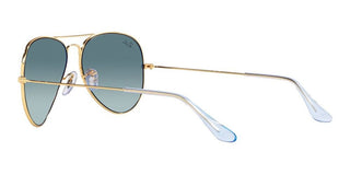 Ray-Ban AVIATOR LARGE METAL RB 3025 GRADIENT unisex Gold Pilot Sunglasses