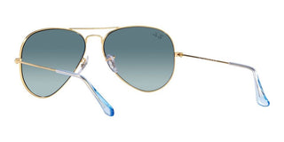 Ray-Ban AVIATOR LARGE METAL RB 3025 GRADIENT unisex Gold Pilot Sunglasses