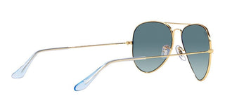 Ray-Ban AVIATOR LARGE METAL RB 3025 GRADIENT unisex Gold Pilot Sunglasses