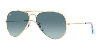 Ray-Ban AVIATOR LARGE METAL RB 3025 GRADIENT unisex Gold Pilot Sunglasses