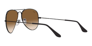 Ray-Ban AVIATOR LARGE METAL RB 3025 GRADIENT unisex Black Pilot Sunglasses