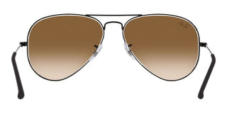 Ray-Ban AVIATOR LARGE METAL RB 3025 GRADIENT unisex Black Pilot Sunglasses