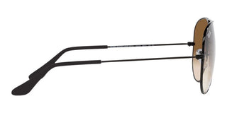 Ray-Ban AVIATOR LARGE METAL RB 3025 GRADIENT unisex Black Pilot Sunglasses