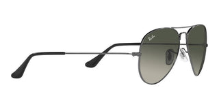 Ray-Ban AVIATOR LARGE METAL RB 3025 GRADIENT unisex Ruthenium Pilot Sunglasses