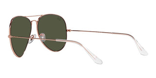 Ray-Ban AVIATOR LARGE METAL RB 3025 ROSE GOLD unisex Rose gold Pilot Sunglasses