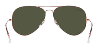 Ray-Ban AVIATOR LARGE METAL RB 3025 ROSE GOLD unisex Rose gold Pilot Sunglasses