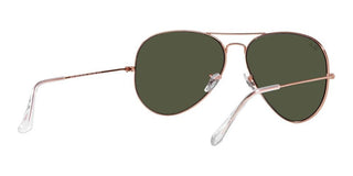 Ray-Ban AVIATOR LARGE METAL RB 3025 ROSE GOLD unisex Rose gold Pilot Sunglasses