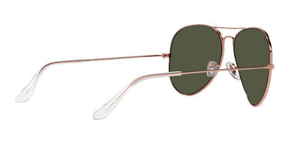 Ray-Ban AVIATOR LARGE METAL RB 3025 ROSE GOLD unisex Rose gold Pilot Sunglasses