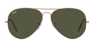 Ray-Ban AVIATOR LARGE METAL RB 3025 ROSE GOLD unisex Rose gold Pilot Sunglasses