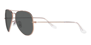 Ray-Ban AVIATOR LARGE METAL RB 3025 ROSE GOLD unisex Rose gold Pilot Sunglasses