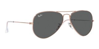 Ray-Ban AVIATOR LARGE METAL RB 3025 ROSE GOLD unisex Rose gold Pilot Sunglasses