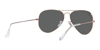 Ray-Ban AVIATOR LARGE METAL RB 3025 ROSE GOLD unisex Rose gold Pilot Sunglasses