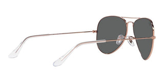 Ray-Ban AVIATOR LARGE METAL RB 3025 ROSE GOLD unisex Rose gold Pilot Sunglasses