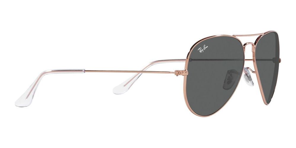 Ray-ban Aviator Large Metal Rb 3025 Rose Gold Unisex Rose  display picture 3