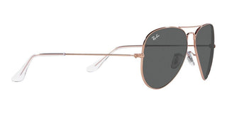Ray-Ban AVIATOR LARGE METAL RB 3025 ROSE GOLD unisex Rose gold Pilot Sunglasses