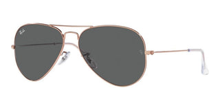 Ray-Ban AVIATOR LARGE METAL RB 3025 ROSE GOLD unisex Rose gold Pilot Sunglasses
