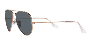 Ray-Ban AVIATOR LARGE METAL RB 3025 ROSE GOLD unisex Rose gold Pilot Sunglasses