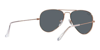 Ray-Ban AVIATOR LARGE METAL RB 3025 ROSE GOLD unisex Rose gold Pilot Sunglasses