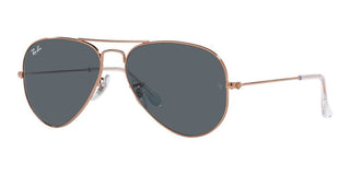 Ray-Ban AVIATOR LARGE METAL RB 3025 ROSE GOLD unisex Rose gold Pilot Sunglasses
