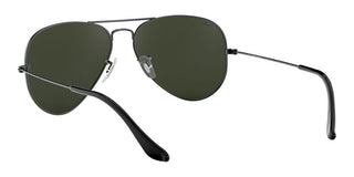 Ray-Ban AVIATOR LARGE METAL RB 3025 unisex Ruthenium Pilot Sunglasses