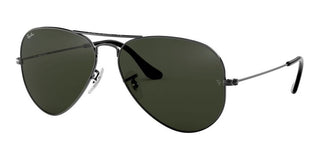 Ray-Ban AVIATOR LARGE METAL RB 3025 unisex Ruthenium Pilot Sunglasses
