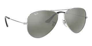 Ray-Ban AVIATOR LARGE METAL RB 3025 unisex Silver Pilot Sunglasses