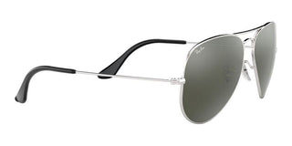 Ray-Ban AVIATOR LARGE METAL RB 3025 unisex Silver Pilot Sunglasses