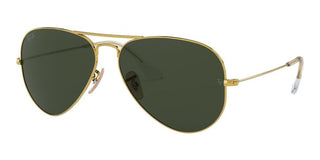 Ray-Ban AVIATOR LARGE METAL RB 3025 unisex Gold Pilot Sunglasses