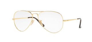 Ray-Ban AVIATOR LARGE METAL RX 6489 unisex Gold Pilot Eyeglasses