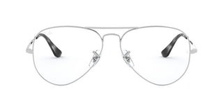 Ray-Ban AVIATOR LARGE METAL RX 6489 unisex Silver Pilot Eyeglasses
