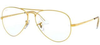 Ray-Ban AVIATOR LARGE METAL RX 6489 unisex Gold Pilot Eyeglasses