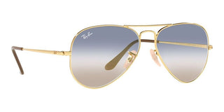 Ray-Ban AVIATOR METAL II RB 3689 unisex Gold Pilot Sunglasses