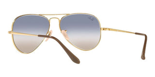Ray-Ban AVIATOR METAL II RB 3689 unisex Gold Pilot Sunglasses