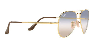 Ray-Ban AVIATOR METAL II RB 3689 unisex Gold Pilot Sunglasses