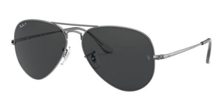 Ray-Ban AVIATOR METAL II RB 3689 unisex Ruthenium Pilot Sunglasses