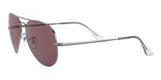 Ray-Ban AVIATOR METAL II RB 3689 unisex Ruthenium Pilot Sunglasses