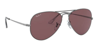 Ray-Ban AVIATOR METAL II RB 3689 unisex Ruthenium Pilot Sunglasses
