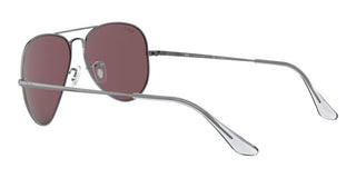 Ray-Ban AVIATOR METAL II RB 3689 unisex Ruthenium Pilot Sunglasses